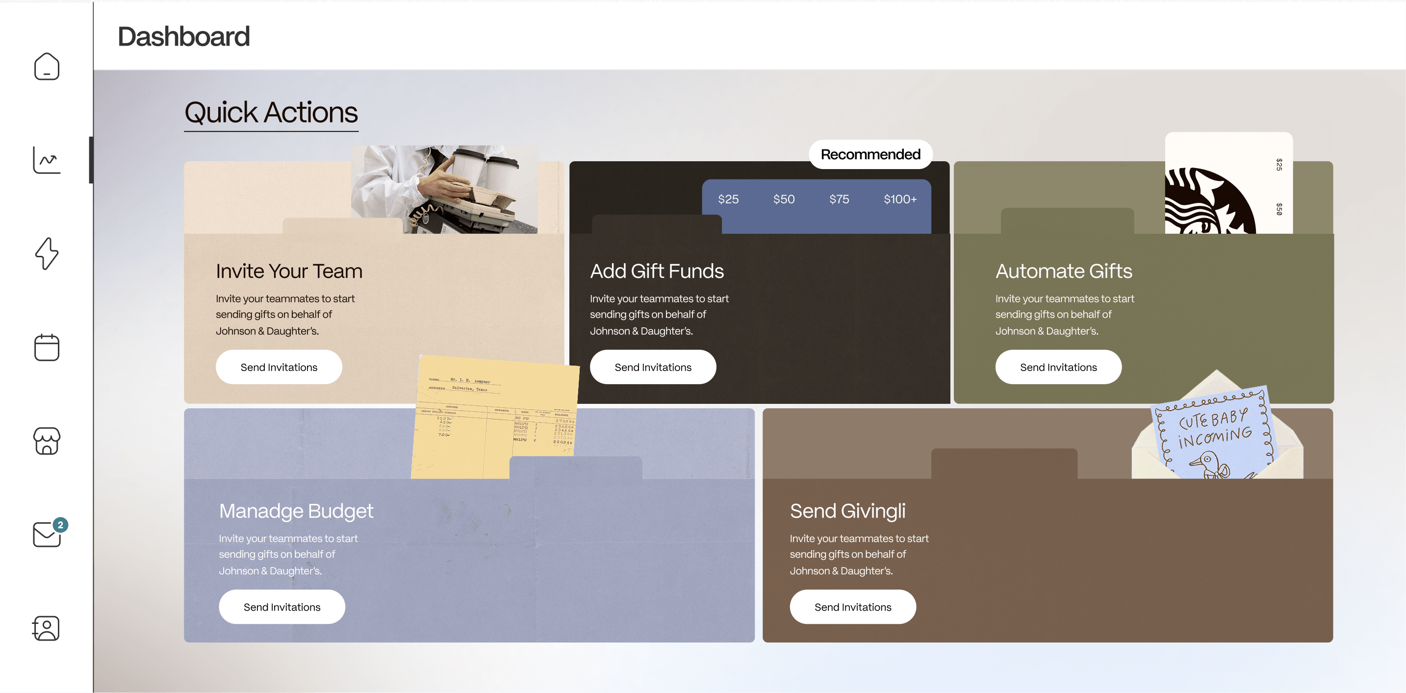 The Dashboard preview