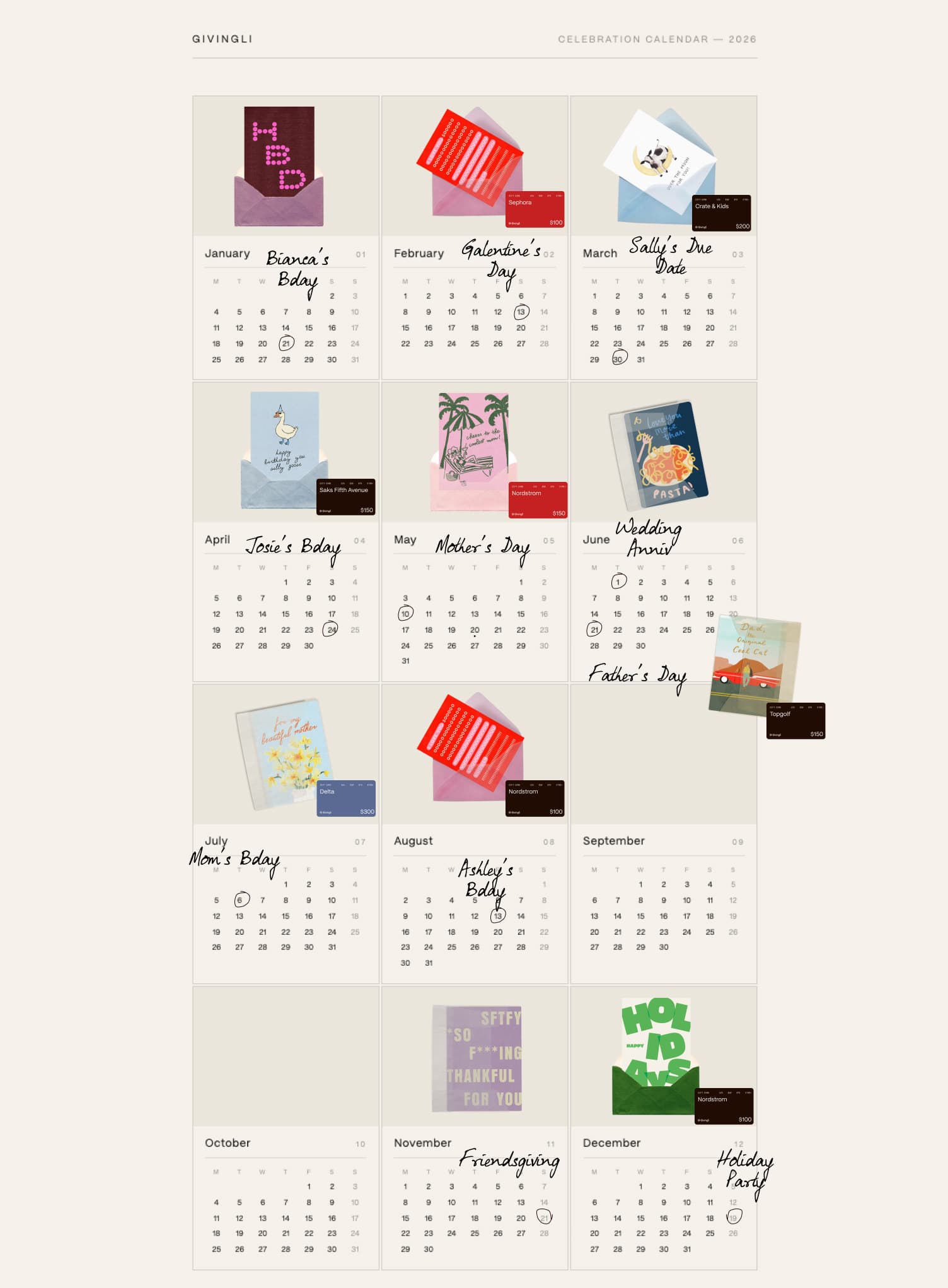 The Timing of a Good Gift