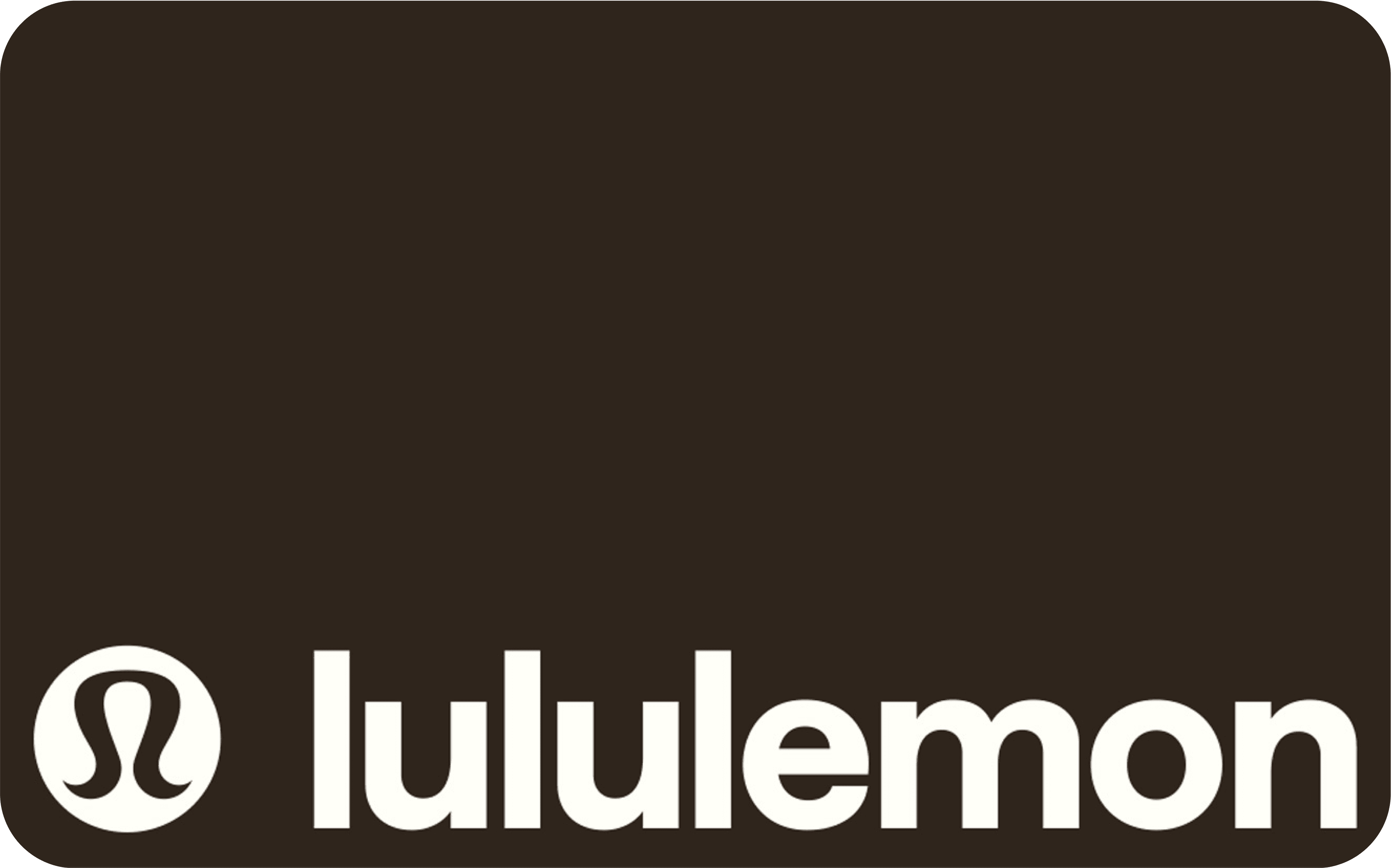 Lululemon gift card